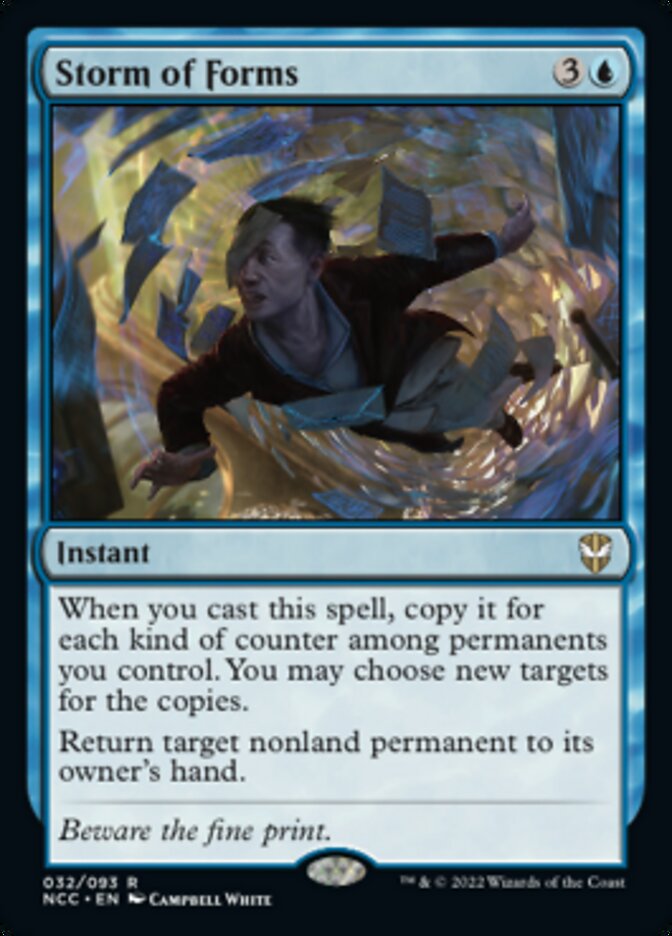 Storm of Forms [Streets of New Capenna Commander] | Cards and Coasters CA