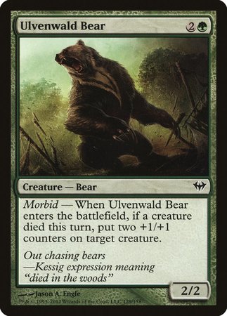 Ulvenwald Bear [Dark Ascension] | Cards and Coasters CA