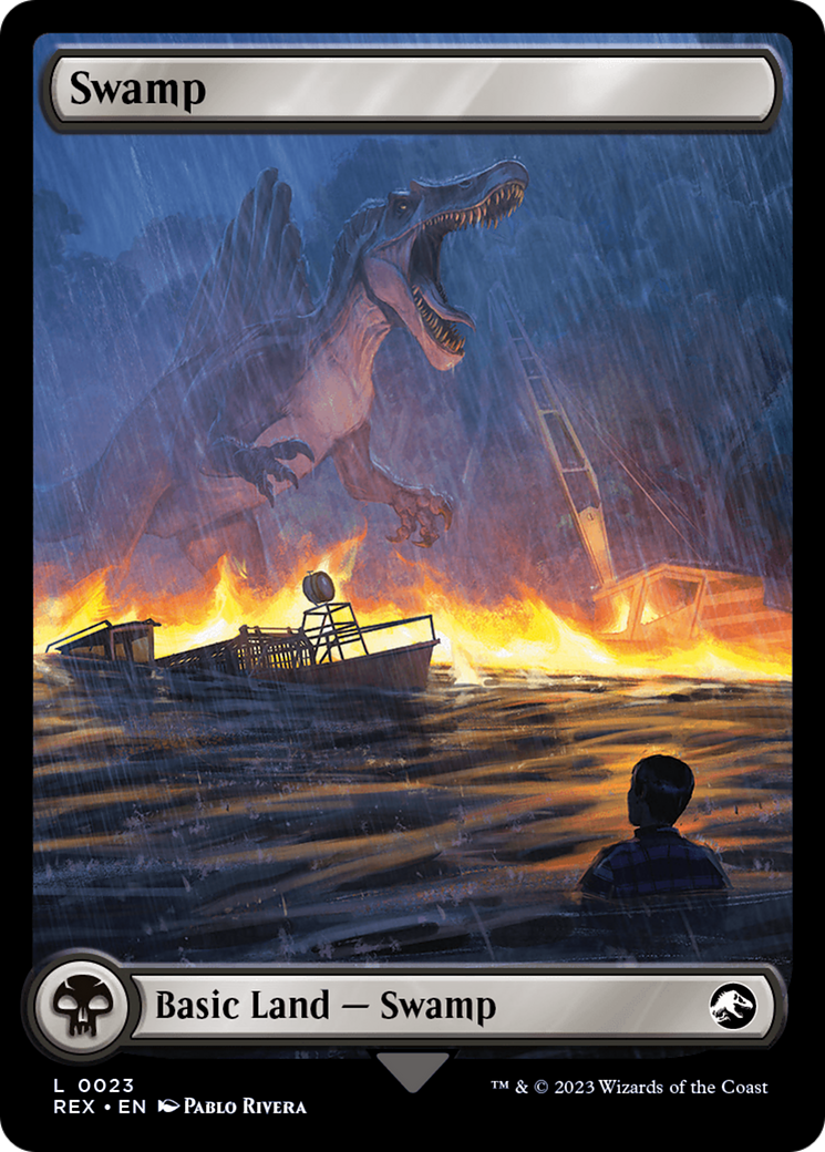Swamp // Swamp [Jurassic World Collection] | Cards and Coasters CA