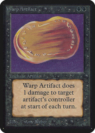 Warp Artifact [Limited Edition Alpha] | Cards and Coasters CA