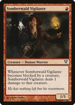 Somberwald Vigilante [Avacyn Restored] | Cards and Coasters CA