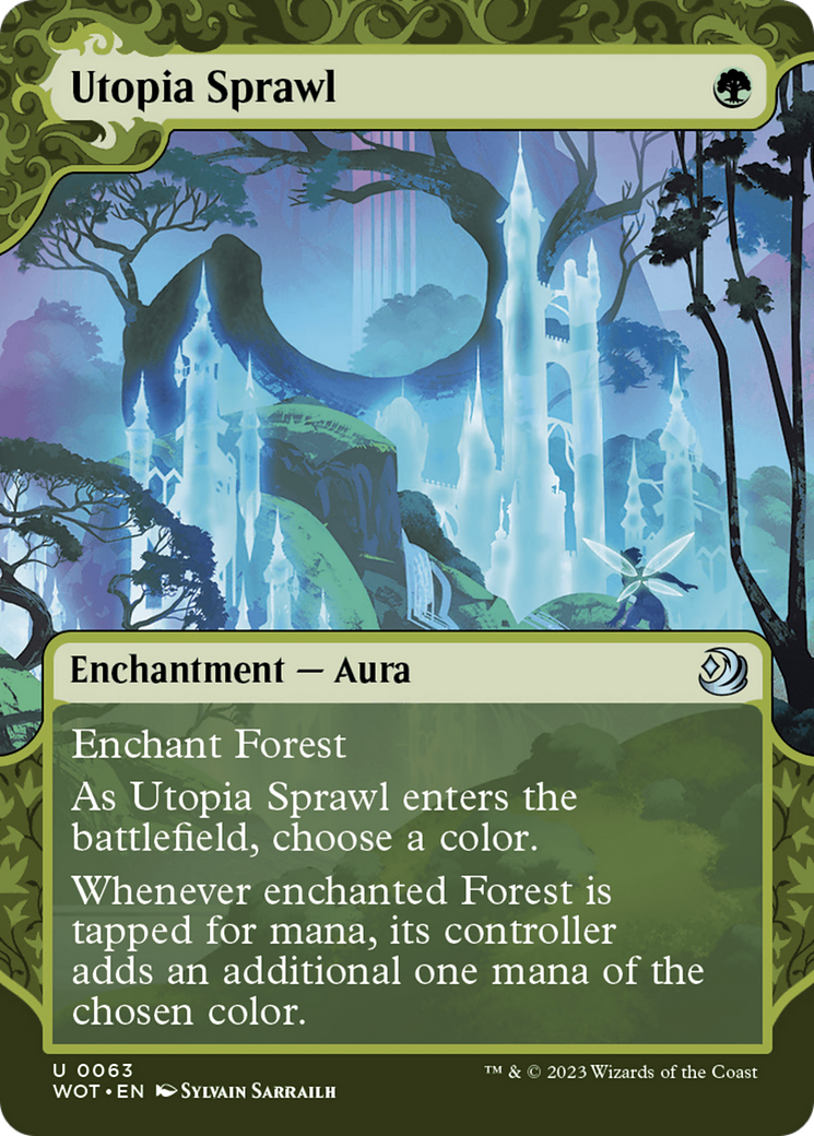 Utopia Sprawl [Wilds of Eldraine: Enchanting Tales] | Cards and Coasters CA