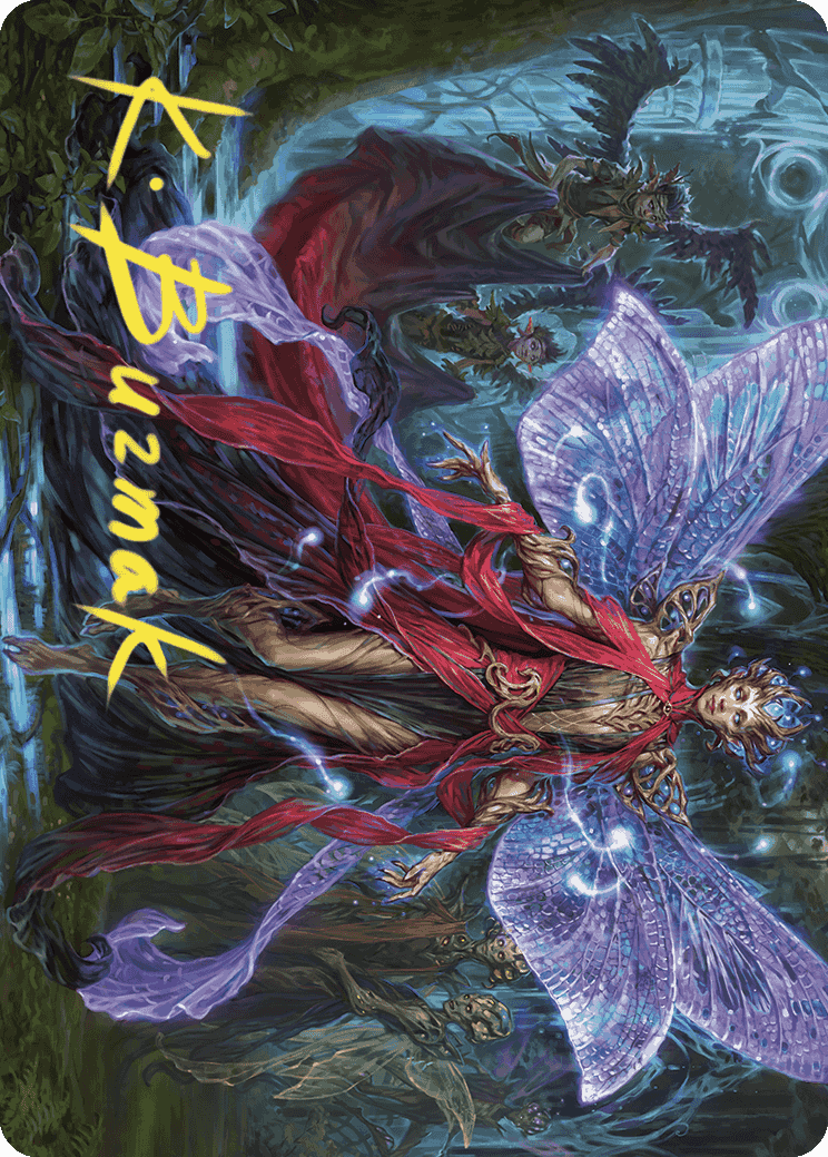 Tegwyll, Duke of Splendor Art Card (Gold-Stamped Signature) [Wilds of Eldraine Art Series] | Cards and Coasters CA