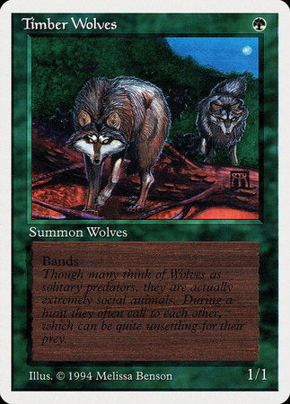 Timber Wolves [Summer Magic / Edgar] | Cards and Coasters CA