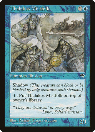 Thalakos Mistfolk [Tempest] | Cards and Coasters CA
