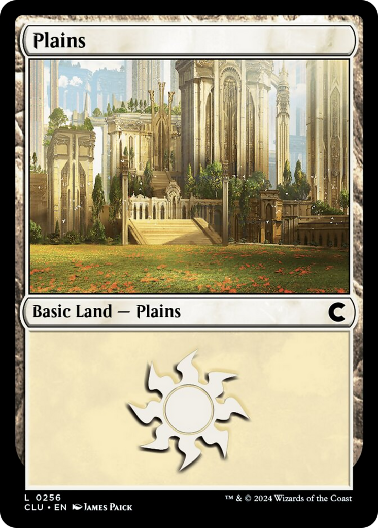 Plains (0256) [Ravnica: Clue Edition] | Cards and Coasters CA