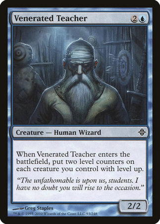 Venerated Teacher [Rise of the Eldrazi] | Cards and Coasters CA