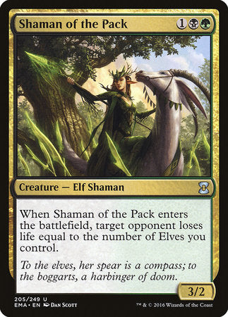 Shaman of the Pack [Eternal Masters] | Cards and Coasters CA