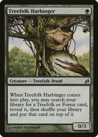 Treefolk Harbinger [Lorwyn] | Cards and Coasters CA