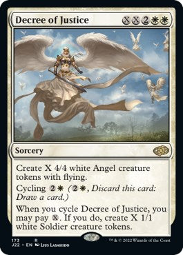 Decree of Justice [Jumpstart 2022] | Cards and Coasters CA