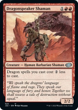 Dragonspeaker Shaman [Jumpstart 2022] | Cards and Coasters CA