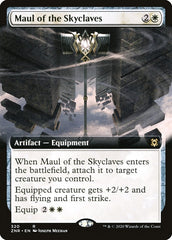 Maul of the Skyclaves (Extended Art) [Zendikar Rising] | Cards and Coasters CA