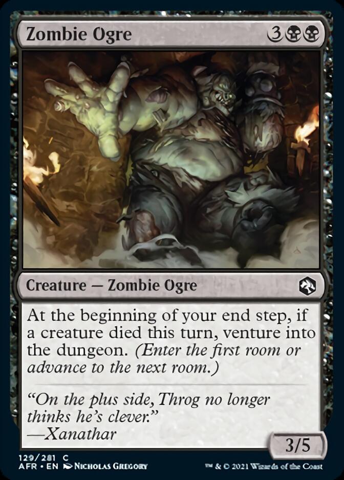 Zombie Ogre [Dungeons & Dragons: Adventures in the Forgotten Realms] | Cards and Coasters CA
