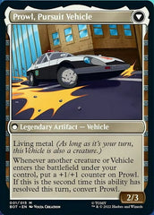 Prowl, Stoic Strategist // Prowl, Pursuit Vehicle [Universes Beyond: Transformers] | Cards and Coasters CA