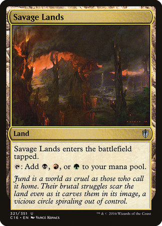 Savage Lands [Commander 2016] | Cards and Coasters CA