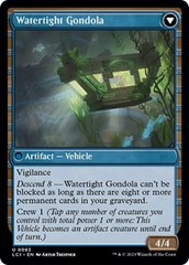 Waterlogged Hulk // Watertight Gondola [The Lost Caverns of Ixalan] | Cards and Coasters CA