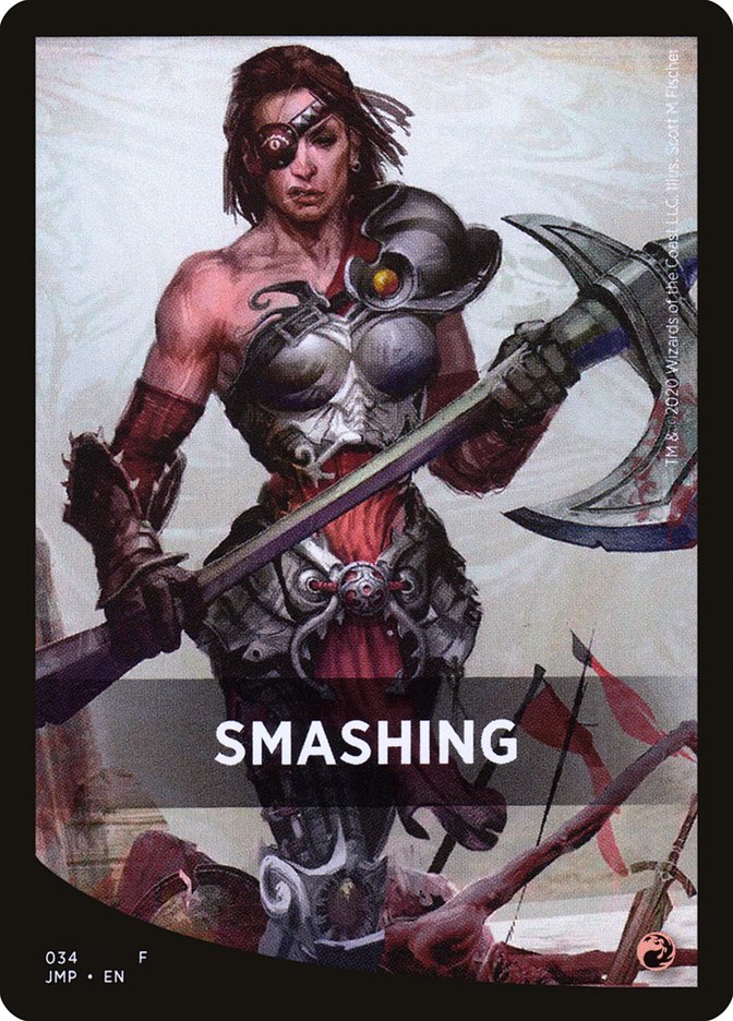 Smashing Theme Card [Jumpstart Front Cards] | Cards and Coasters CA