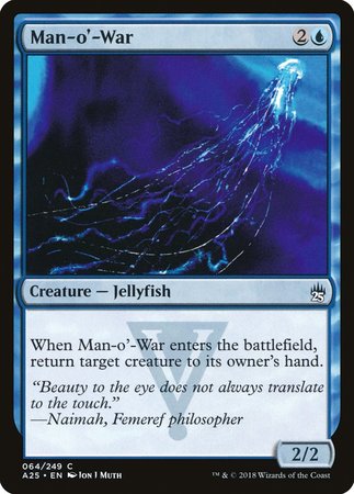 Man-o'-War [Masters 25] | Cards and Coasters CA