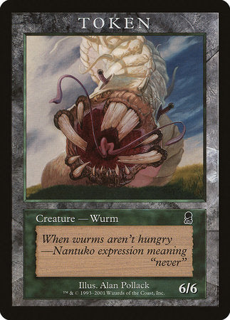 Wurm Token (Odyssey) [Magic Player Rewards 2002] | Cards and Coasters CA