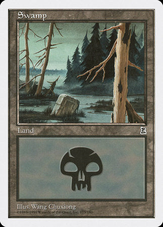 Swamp (173) [Portal Three Kingdoms] | Cards and Coasters CA