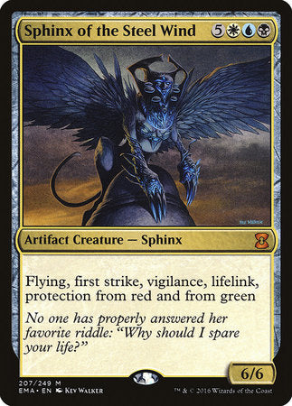 Sphinx of the Steel Wind [Eternal Masters] | Cards and Coasters CA