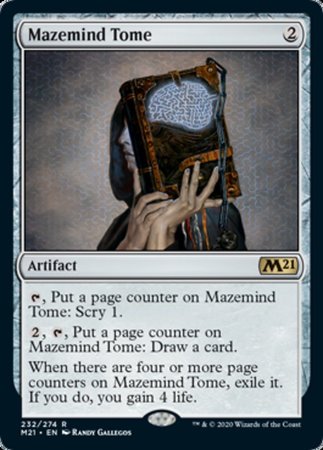 Mazemind Tome [Core Set 2021] | Cards and Coasters CA