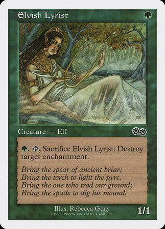Elvish Lyrist [Battle Royale Box Set] | Cards and Coasters CA