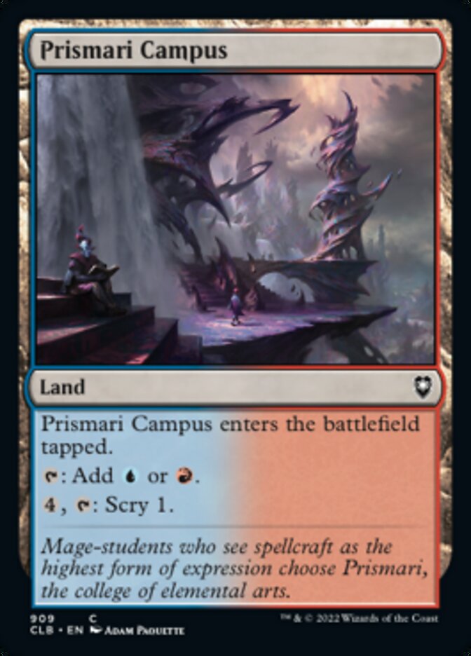 Prismari Campus [Commander Legends: Battle for Baldur's Gate] | Cards and Coasters CA