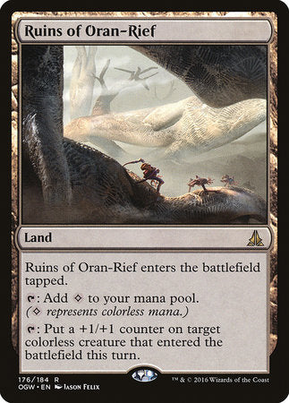 Ruins of Oran-Rief [Oath of the Gatewatch] | Cards and Coasters CA