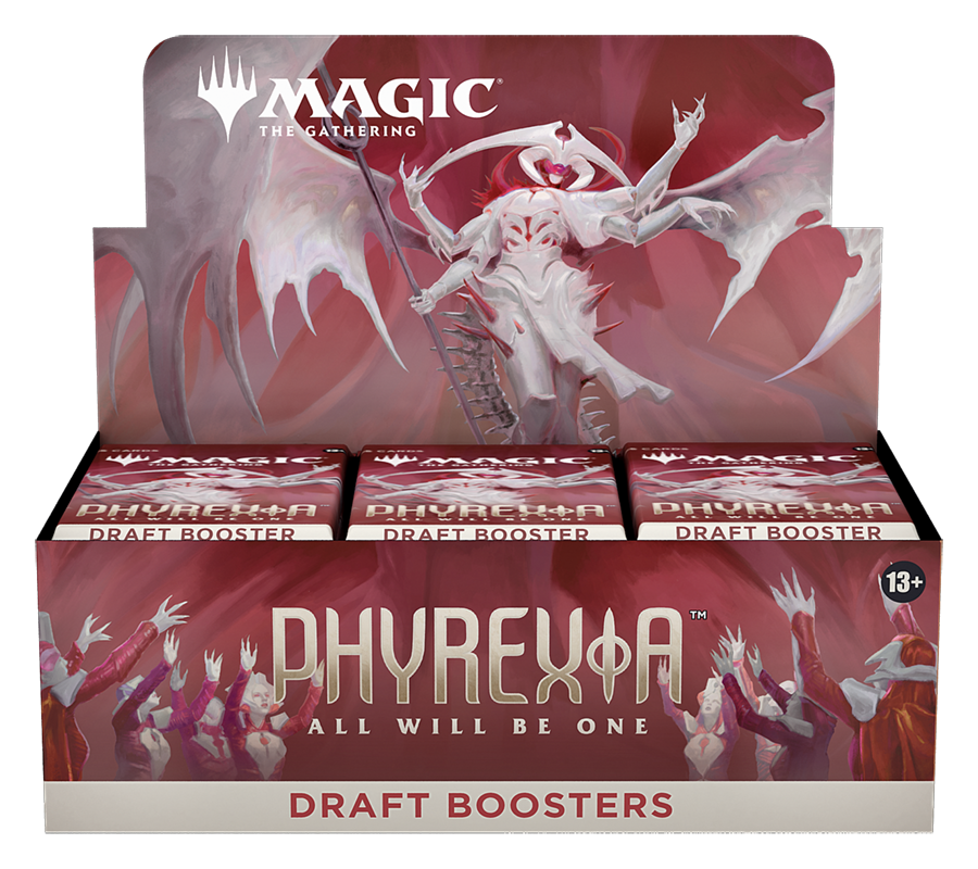 Phyrexia All Will Be One - Draft Booster Box | Cards and Coasters CA