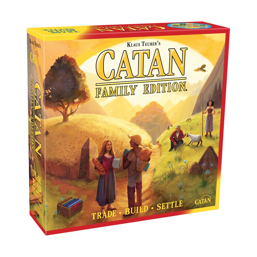 Settlers of Catan - Family Edition | Cards and Coasters CA