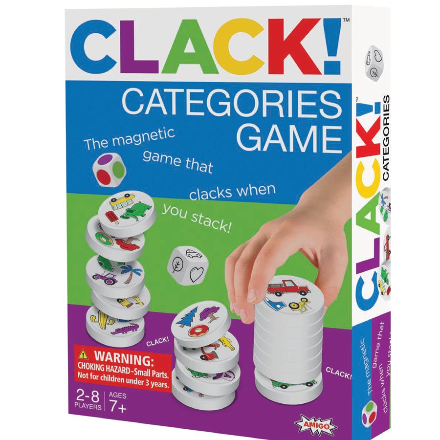 Clack! Categories | Cards and Coasters CA