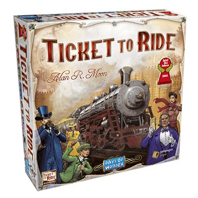 Ticket to Ride - Original Game | Cards and Coasters CA