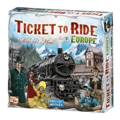 Ticket to Ride - Europe | Cards and Coasters CA