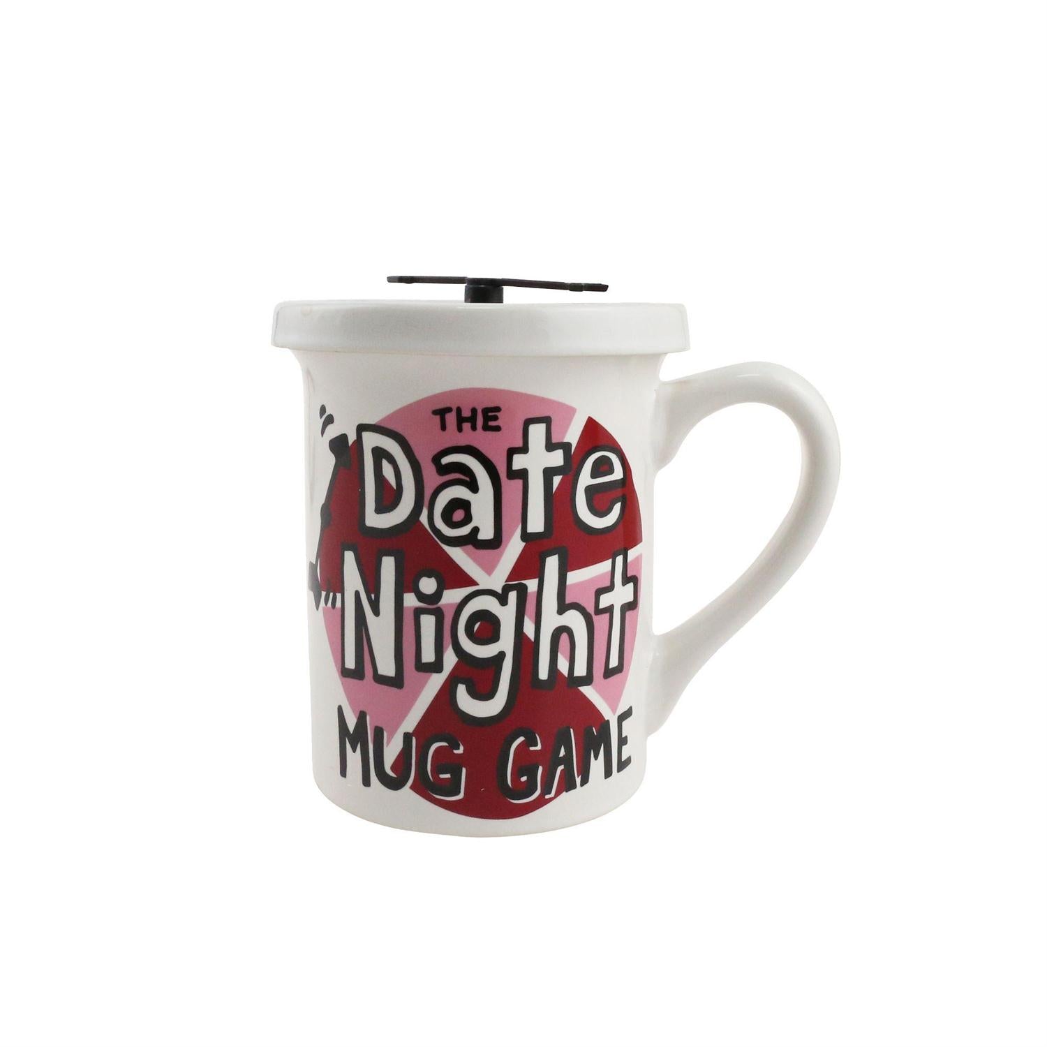 Date Night Mug with Lid Game | Cards and Coasters CA