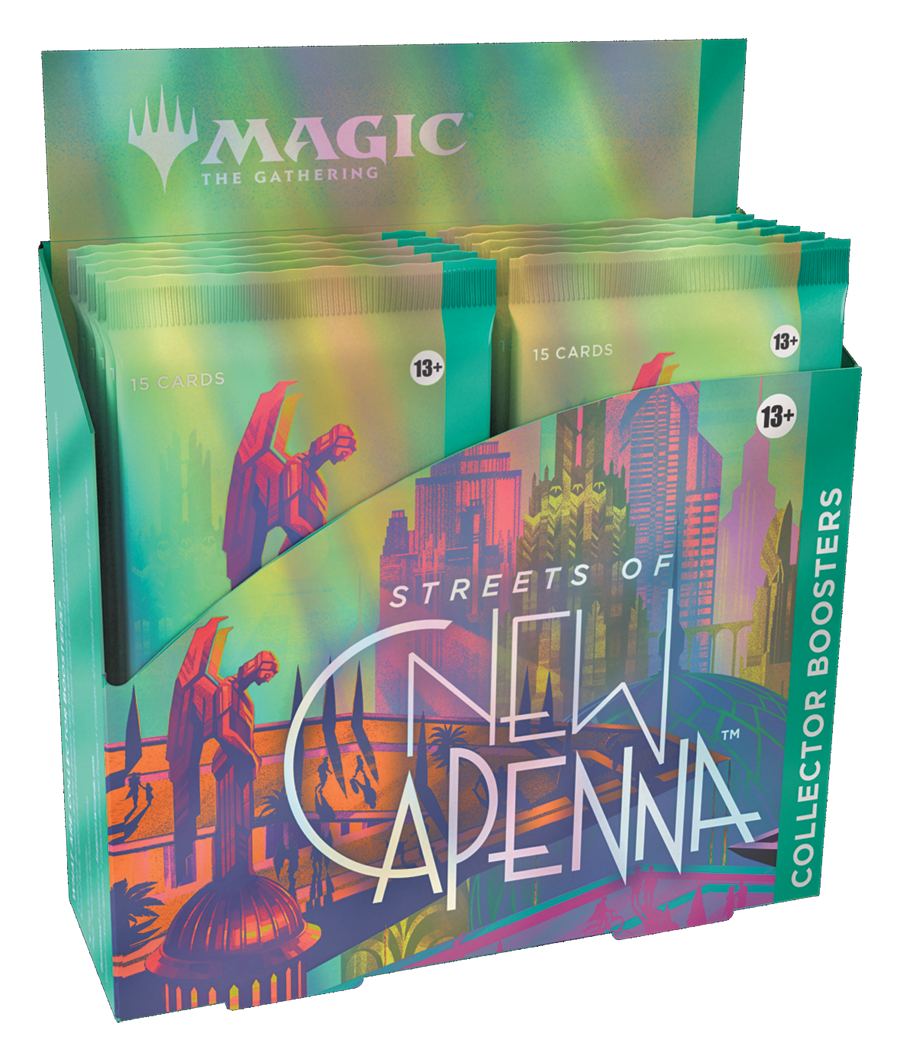 Streets of New Capenna Collector Booster Box | Cards and Coasters CA