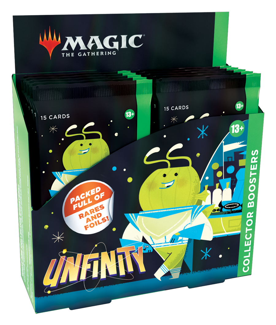 Unfinity collector booster box | Cards and Coasters CA