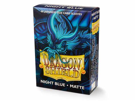 Dragon Shield Matte Japanese Night Blue | Cards and Coasters CA