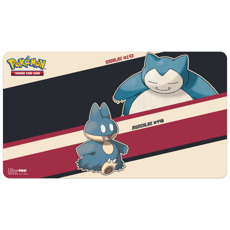 Playmat: Pokemon: Snorlax & Munchlax | Cards and Coasters CA