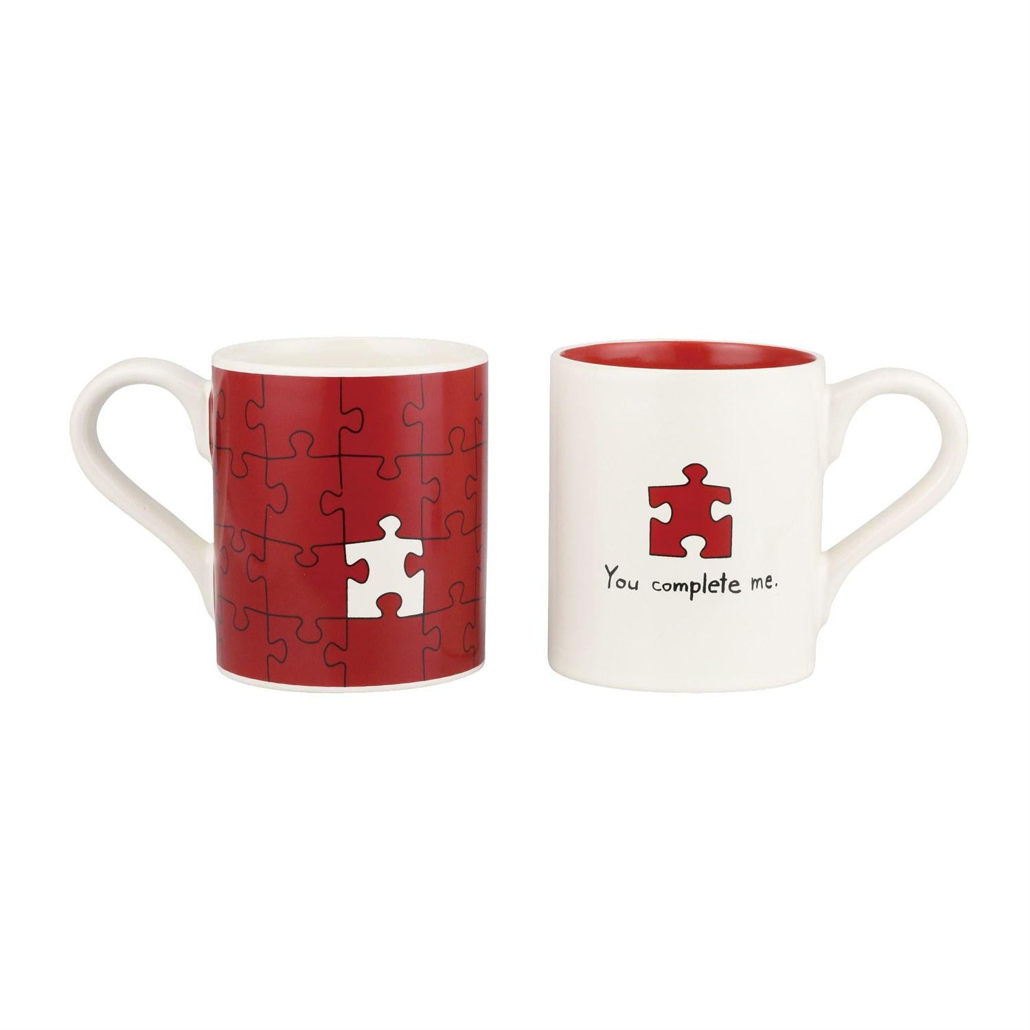 PUZZLE COMPLETE ME MUG SET | Cards and Coasters CA