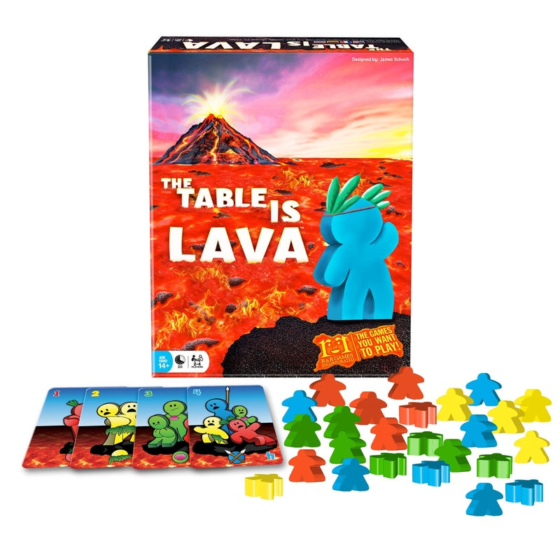 Table is Lava | Cards and Coasters CA