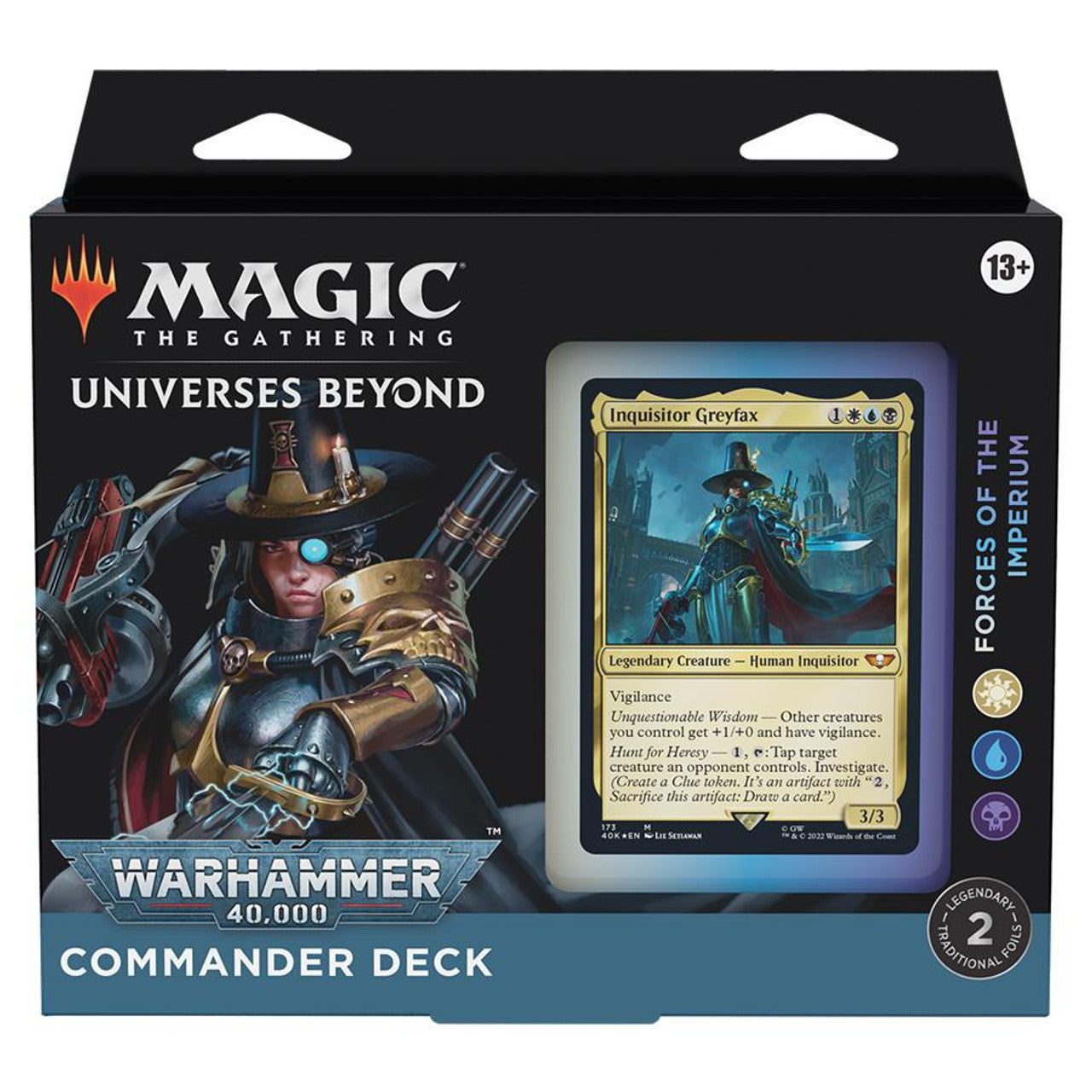 Warhammer 40,000 Commander Deck - Forces of the Imperium | Cards and Coasters CA