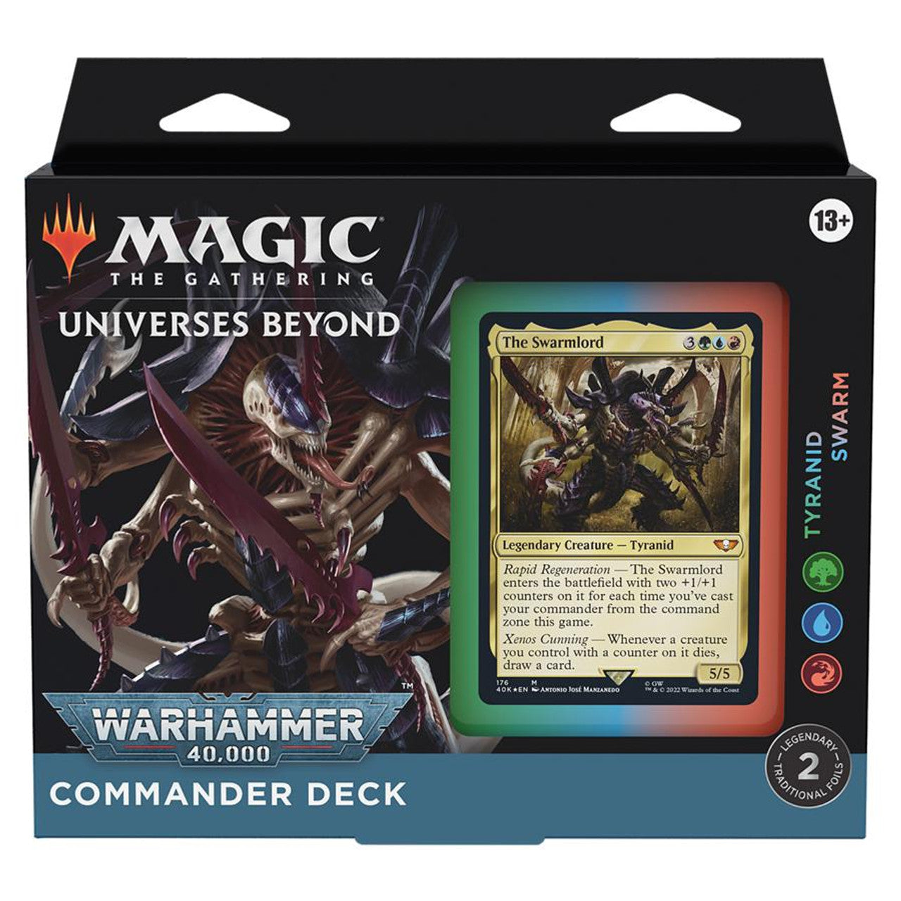 Warhammer 40,000 Commander Deck - Tyranid Swarm | Cards and Coasters CA