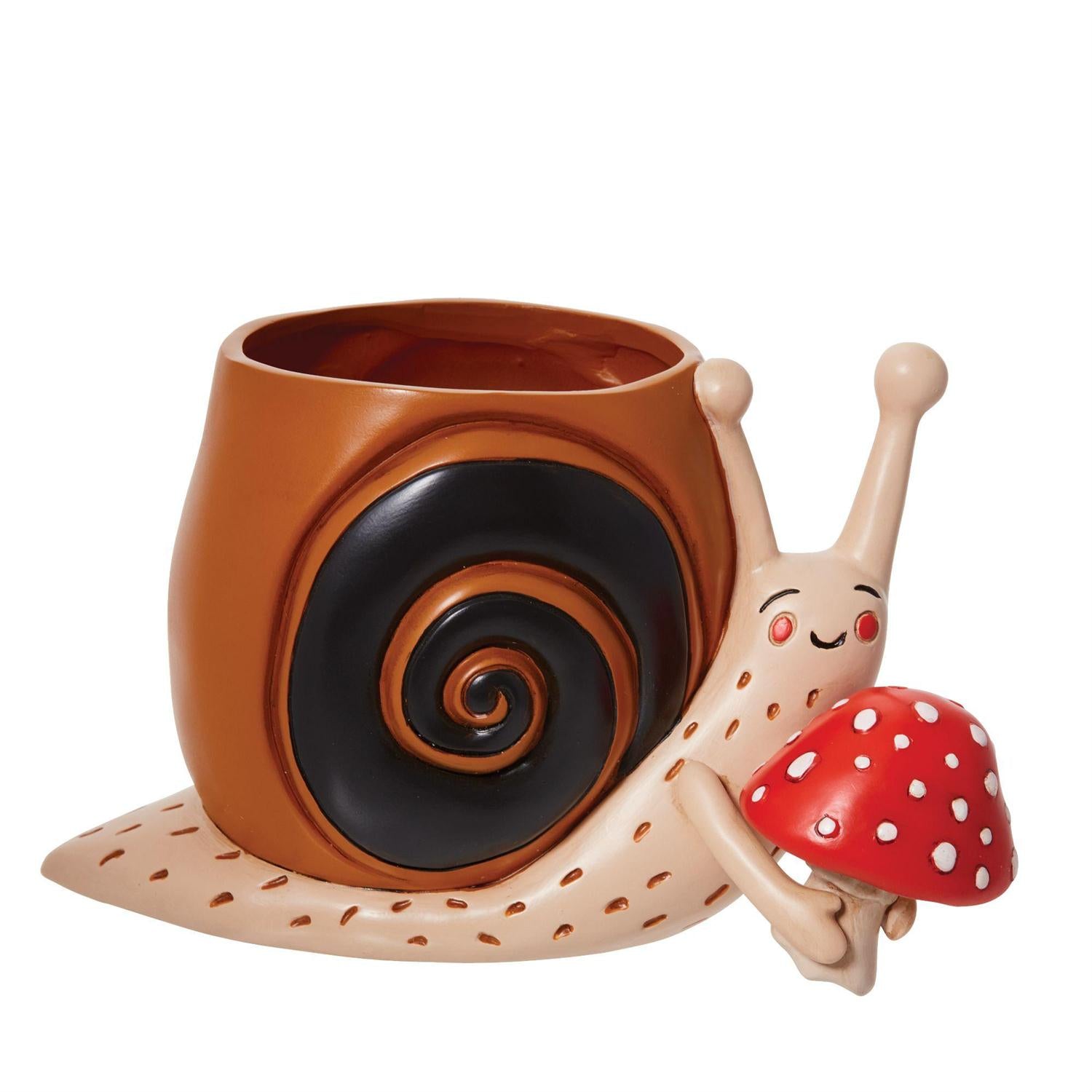 Slow and Steady Snail Planter | Cards and Coasters CA