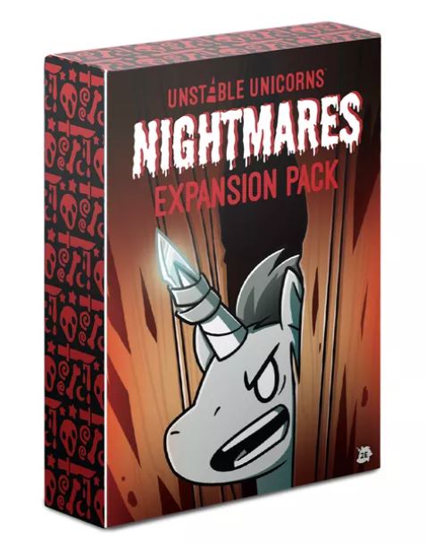 Unstable Unicorns: Nightmares Expansion | Cards and Coasters CA