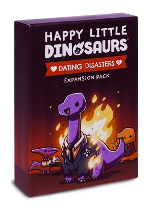 Happy Little Dinosaurs: Dating Disasters Expansion | Cards and Coasters CA
