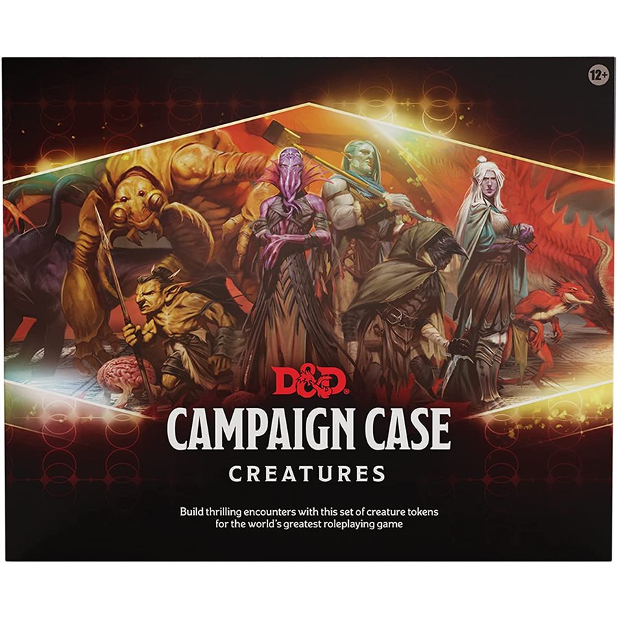 Dungeons & Dragons: Campaign Case: Creatures | Cards and Coasters CA