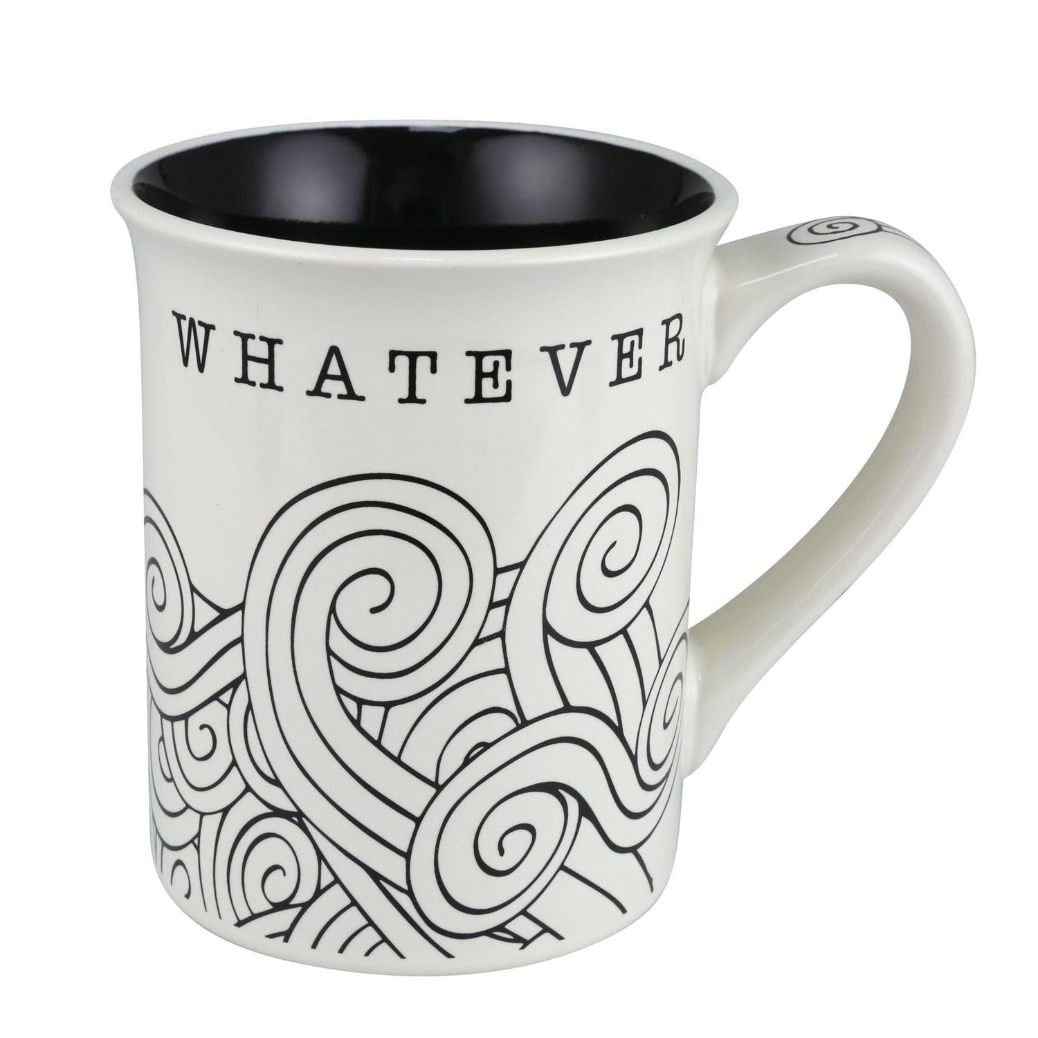 Whatever Swirls Mug | Cards and Coasters CA