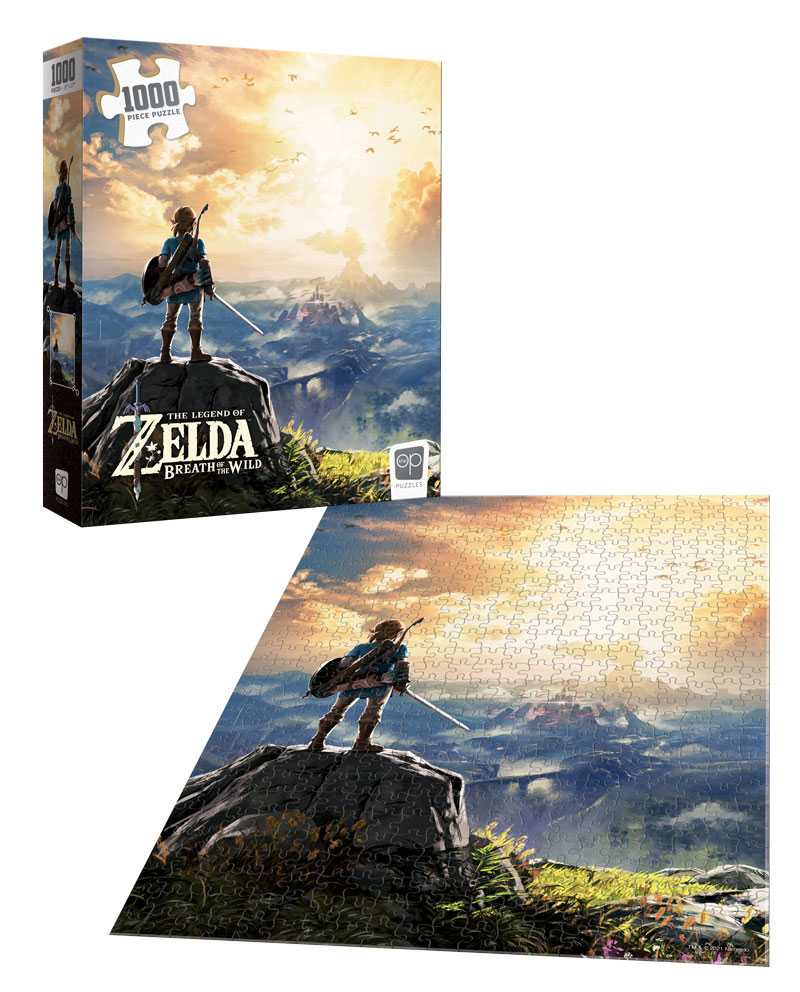 Zelda Puzzle - Breath of the Wild 1000 piece puzzle | Cards and Coasters CA