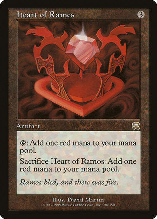 Heart of Ramos [Mercadian Masques] | Cards and Coasters CA